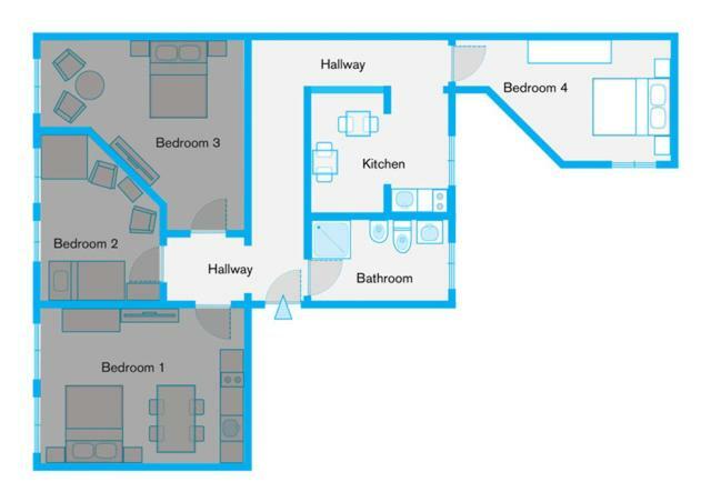 Mit 4 Zimmern Im Zentrum Gasthuis Berlijn